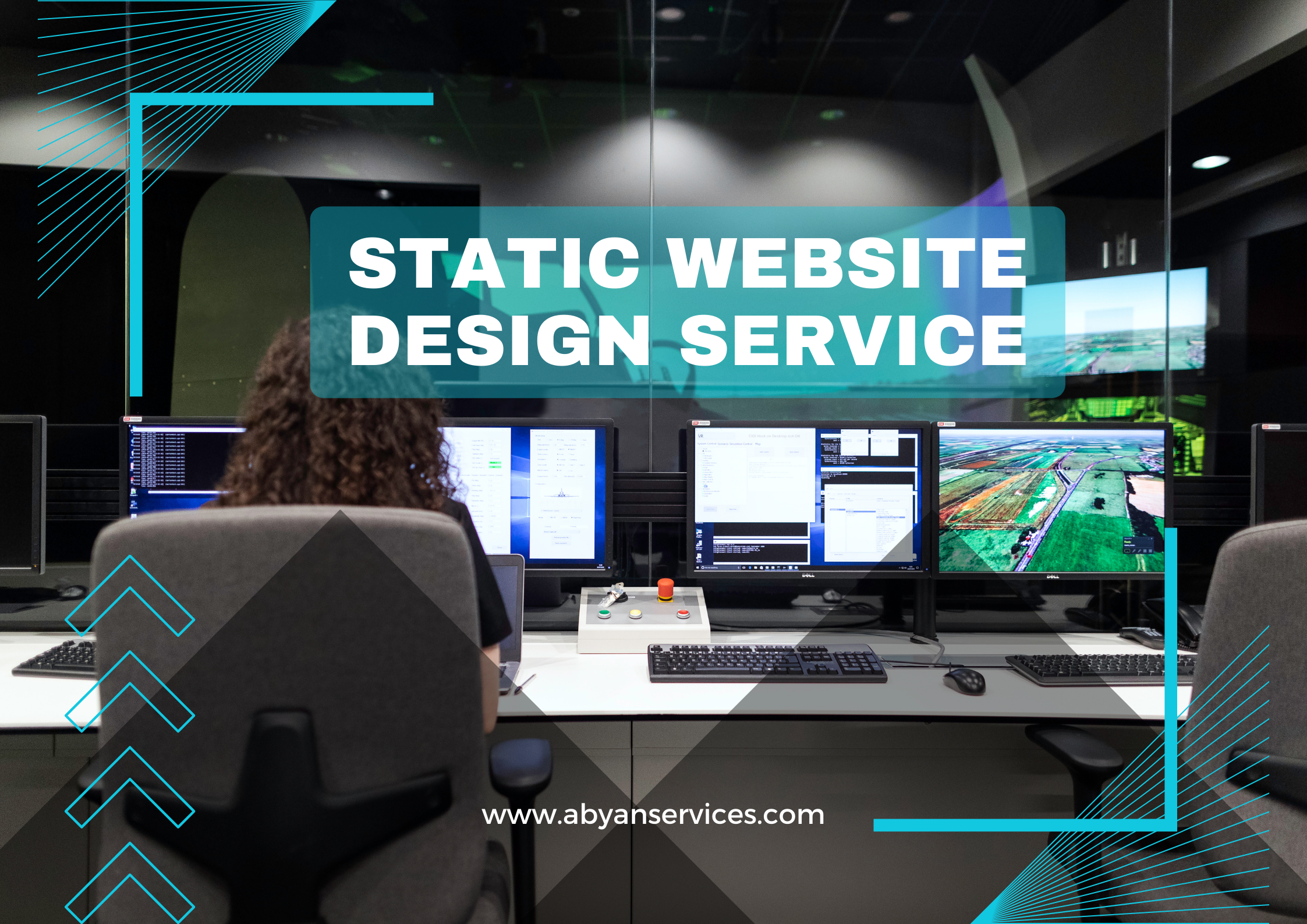 static website design service